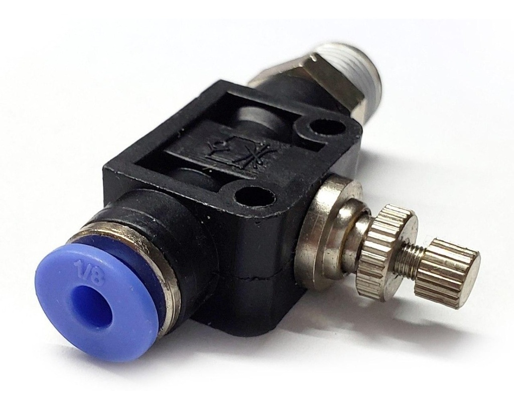 Conector Regulador De Flujo Aire Hilo 1/4 X 10mm Neumático